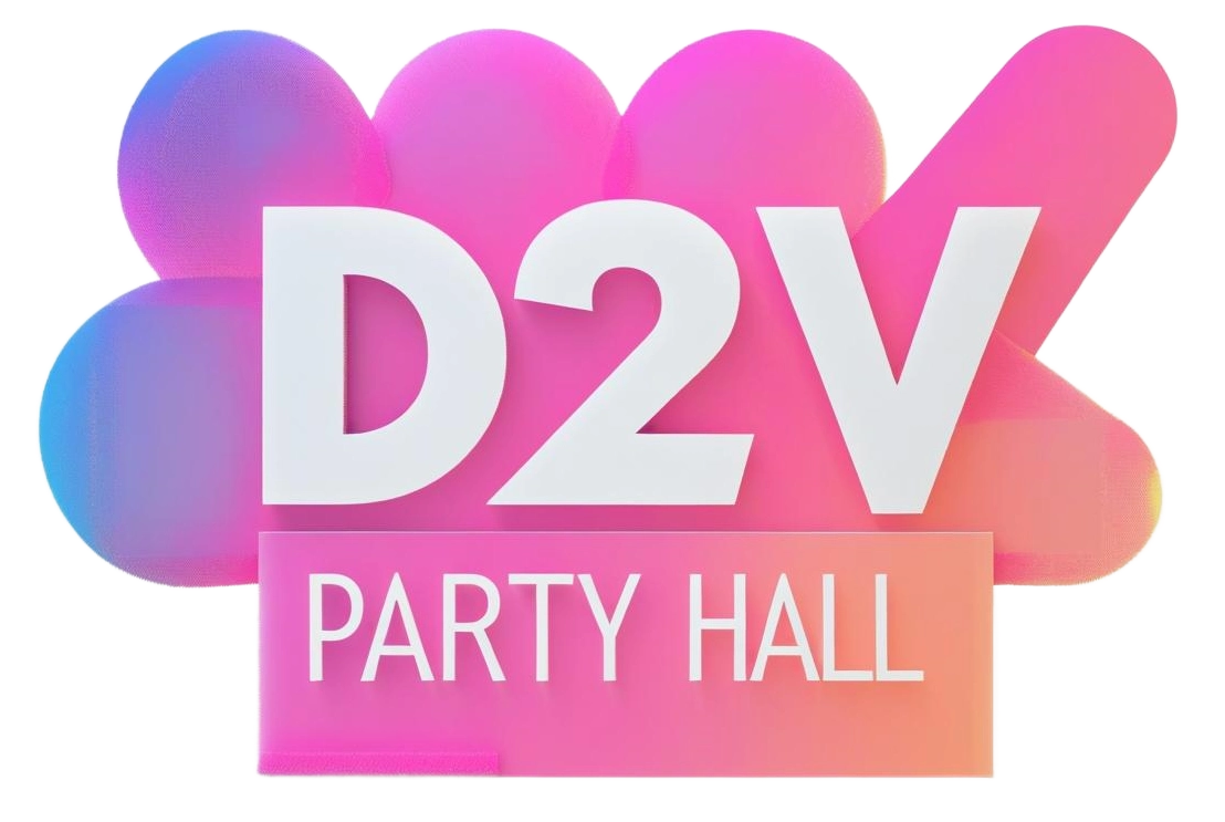 D2V Party Hall Logo